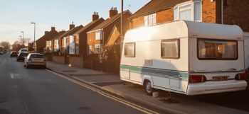 Can You Park a Touring Caravan on the Road in the UK